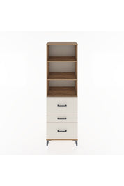 Hyperion Dolap 3 Raflı 3 Çekmeceli 60x44x195 Çam-Aytaşı