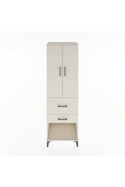 Hyperion Dolap 3 Raflı 2 Çekmeceli 2 Kapaklı 60x44x195 Aytaşı-Aytaşı