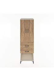 Hyperion Dolap 3 Raflı 2 Çekmeceli 2 Kapaklı 60x44x195 Aytaşı-Çam