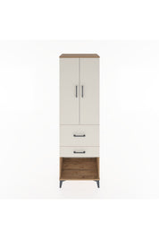 Hyperion Dolap 3 Raflı 2 Çekmeceli 2 Kapaklı 60x44x195 Çam-Aytaşı