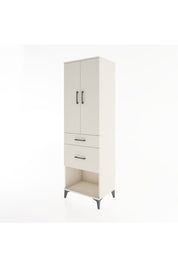 Hyperion Dolap 3 Raflı 2 Çekmeceli 2 Kapaklı 60x44x195 Aytaşı-Aytaşı