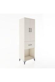 Hyperion Dolap Tek Raflı Tek Çekmeceli Tek Askılı 60x44x195 Aytaşı-Aytaşı