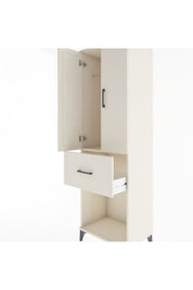 Hyperion Dolap Tek Raflı Tek Çekmeceli Tek Askılı 60x44x195 Aytaşı-Aytaşı