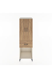 Hyperion Dolap Tek Raflı Tek Çekmeceli Tek Askılı 60x44x195 Aytaşı-Çam