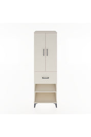 Hyperion Dolap 4 Raflı Tek Çekmeceli 2 Kapaklı 60x44x195 Aytaşı-Aytaşı