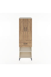 Hyperion Dolap 4 Raflı Tek Çekmeceli 2 Kapaklı 60x44x195 Aytaşı-Çam