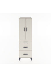 Hyperion Dolap 3 Raflı 3 Çekmeceli 2 Kapaklı 60x44x195 Aytaşı-Aytaşı