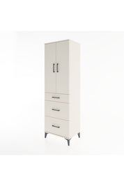 Hyperion Dolap 3 Raflı 3 Çekmeceli 2 Kapaklı 60x44x195 Aytaşı-Aytaşı