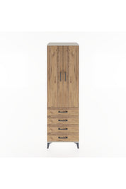 Hyperion Dolap 2 Raflı 4 Çekmeceli Tek Askılı 60x44x195 - S59M066V3B