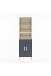 Hyperion Dolap 4 Raflı 2 Kapaklı 60x44x195 Aytaşı-Antrasit