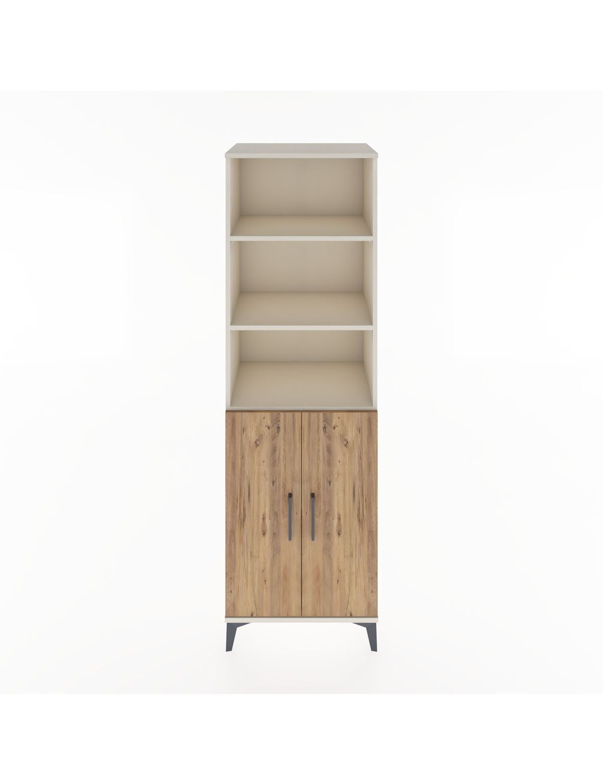 Hyperion Dolap 4 Raflı 2 Kapaklı 60x44x195 Aytaşı-Çam