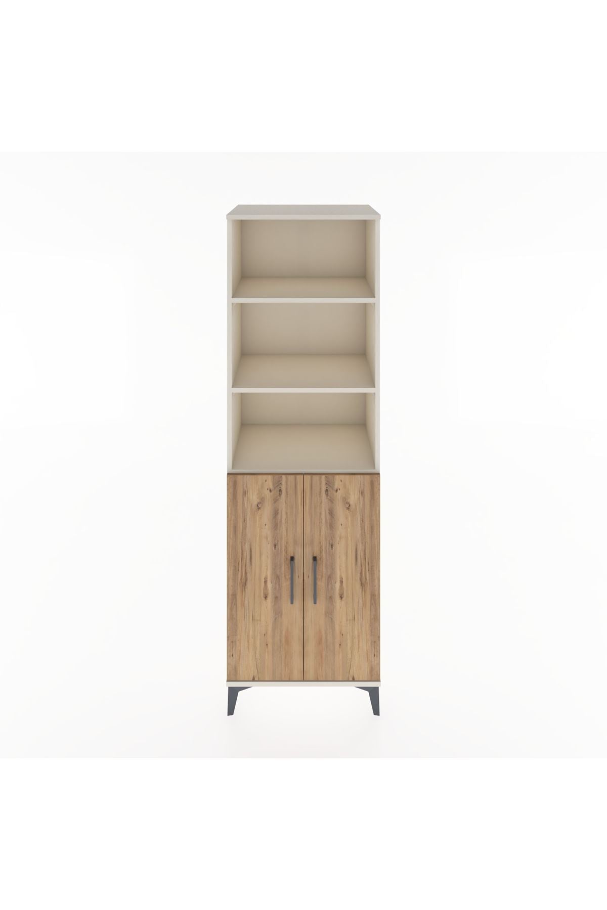 Hyperion Dolap 4 Raflı 2 Kapaklı 60x44x195 Aytaşı-Çam