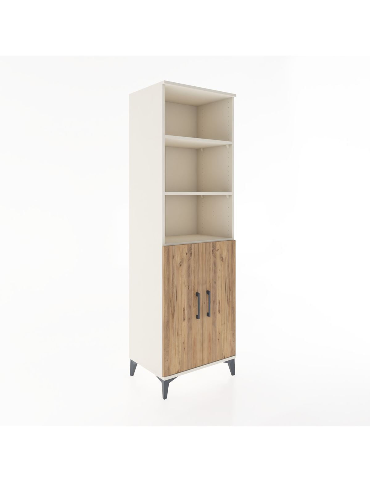 Hyperion Dolap 4 Raflı 2 Kapaklı 60x44x195 Aytaşı-Çam