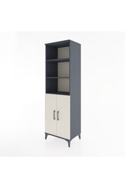 Hyperion Dolap 4 Raflı 2 Kapaklı 60x44x195 Antrasit-Aytaşı