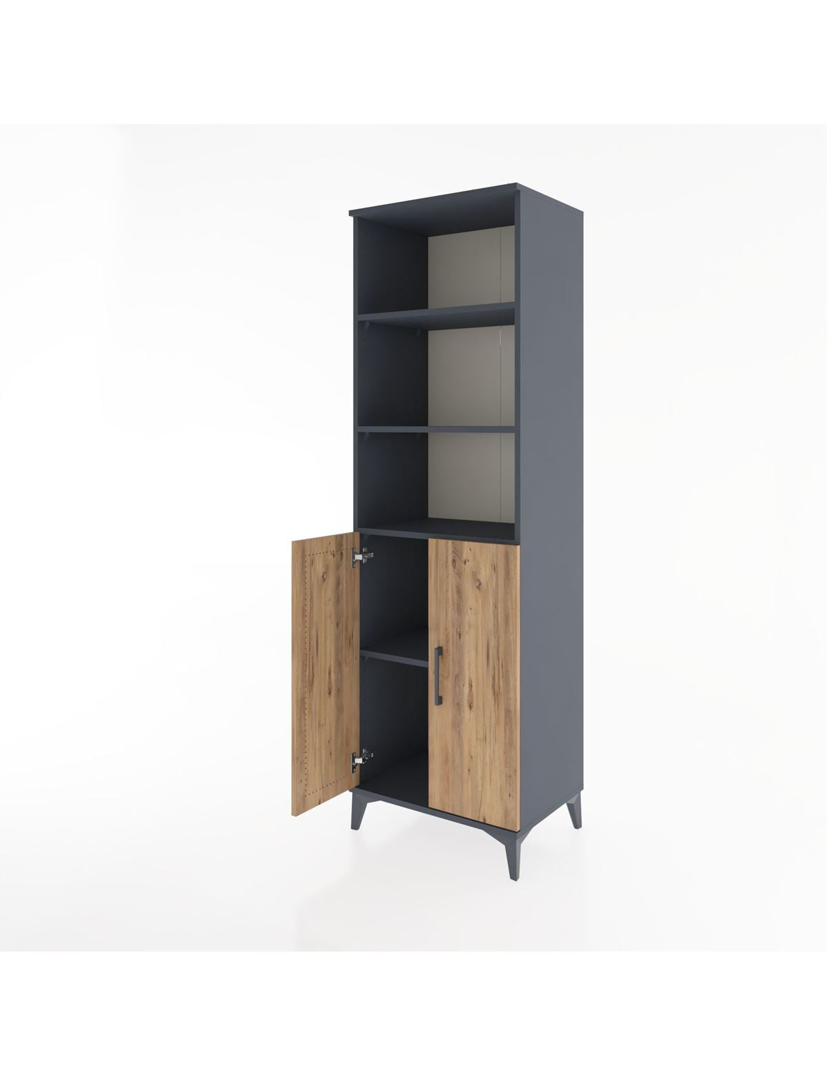 Hyperion Dolap 4 Raflı 2 Kapaklı 60x44x195 - S59M070V6B