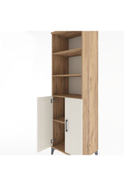 Hyperion Dolap 4 Raflı 2 Kapaklı 60x44x195 Çam-Aytaşı