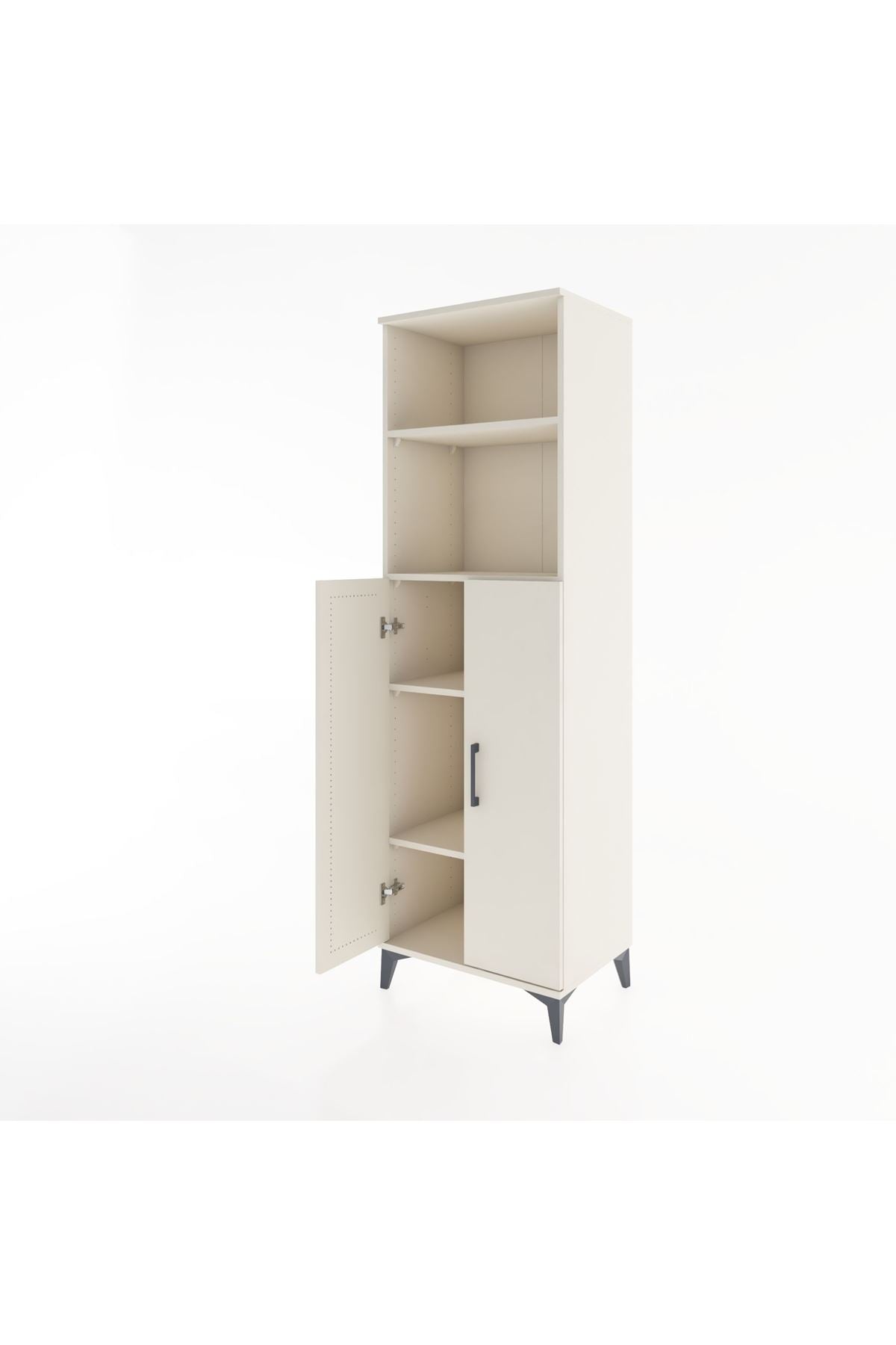 Hyperion Dolap 4 Raflı 2 Kapaklı 60x44x195 Aytaşı-Aytaşı