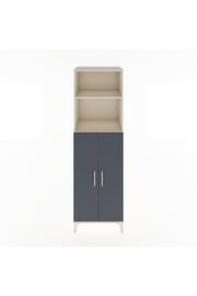 Hyperion Dolap 4 Raflı 2 Kapaklı 60x44x195 Aytaşı-Antrasit