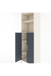 Hyperion Dolap 4 Raflı 2 Kapaklı 60x44x195 Aytaşı-Antrasit