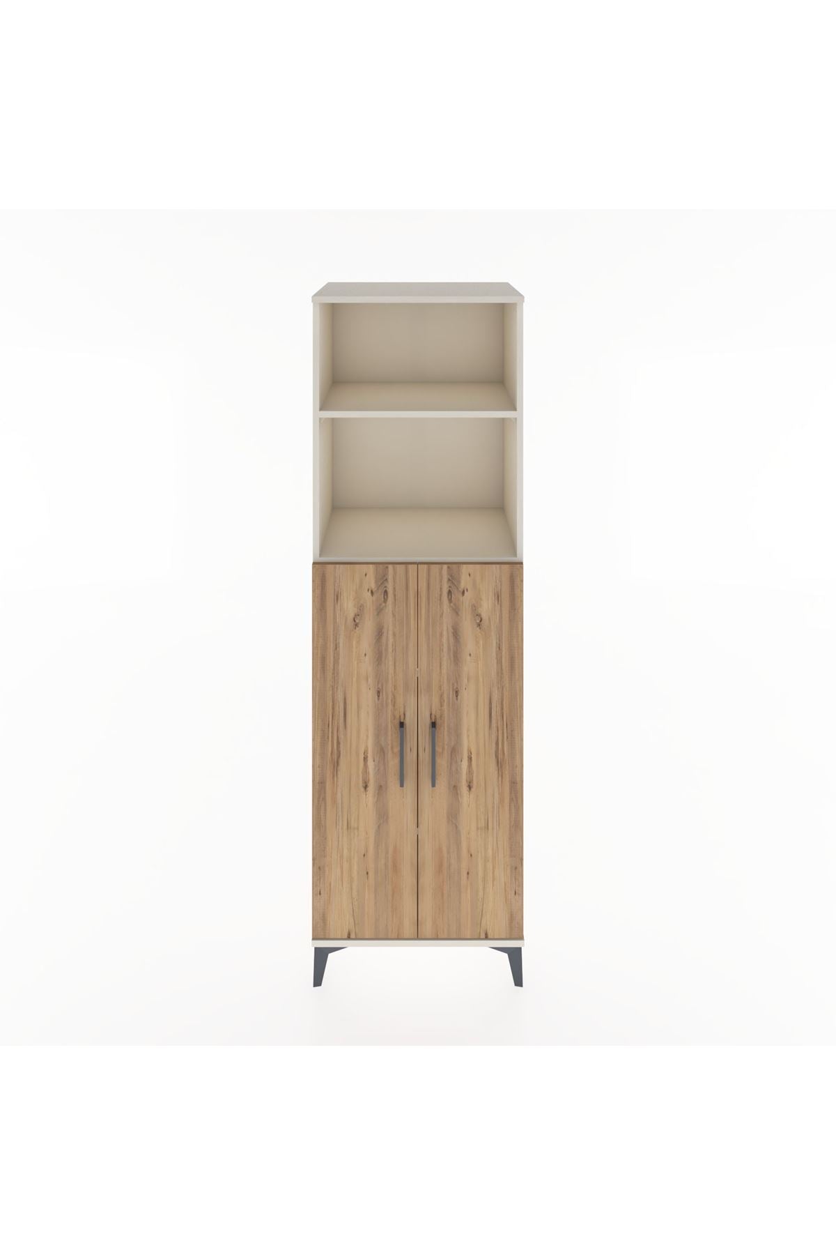 Hyperion Dolap 4 Raflı 2 Kapaklı 60x44x195 Aytaşı-Çam