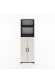 Hyperion Dolap 4 Raflı 2 Kapaklı 60x44x195 Antrasit-Aytaşı