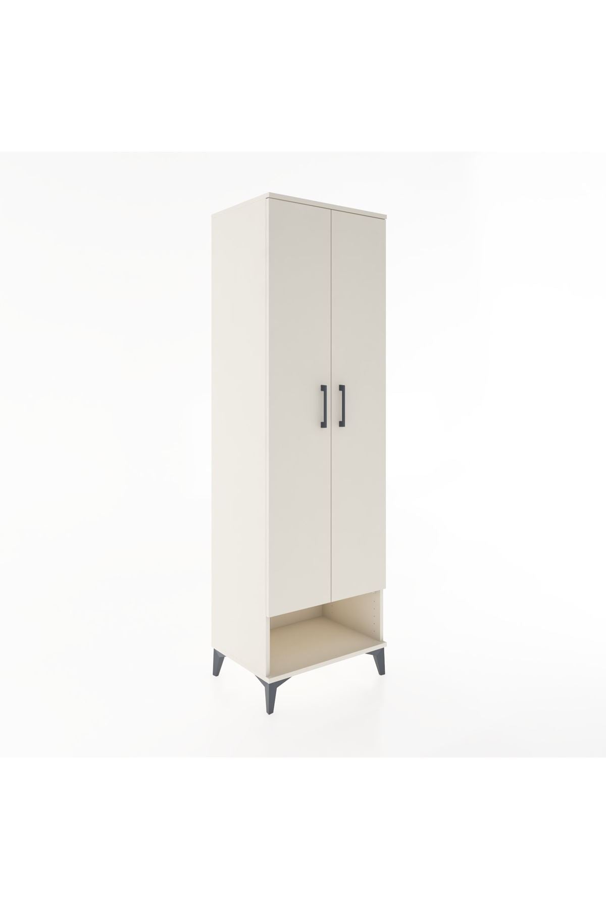 Hyperion Dolap 4 Raflı 2 Kapaklı 60x44x195 Aytaşı-Aytaşı