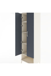 Hyperion Dolap 4 Raflı 2 Kapaklı 60x44x195 Aytaşı-Antrasit