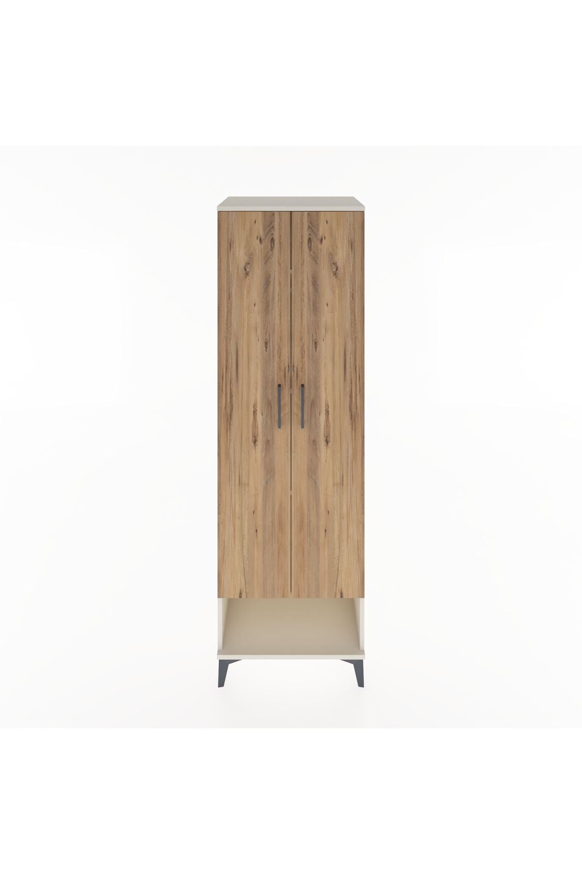 Hyperion Dolap 4 Raflı 2 Kapaklı 60x44x195 Aytaşı-Çam