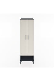 Hyperion Dolap 4 Raflı 2 Kapaklı 60x44x195 Antrasit-Aytaşı