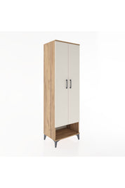 Hyperion Dolap 4 Raflı 2 Kapaklı 60x44x195 Çam-Aytaşı