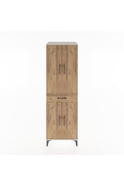 Hyperion Dolap 4 Raflı Tek Çekmeceli 4 Kapaklı 60x44x195 Aytaşı-Çam