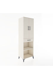 Hyperion Dolap 4 Raflı Tek Çekmeceli 2 Kapaklı 60x44x195 Aytaşı-Aytaşı