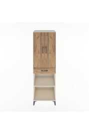 Hyperion Dolap 4 Raflı Tek Çekmeceli 2 Kapaklı 60x44x195 Aytaşı-Çam