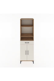 Hyperion Dolap 4 Raflı Tek Çekmeceli 2 Kapaklı 60x44x195 Çam-Aytaşı