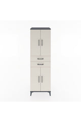 Hyperion Dolap 4 Raflı 2 Çekmeceli 4 Kapaklı 60x44x195