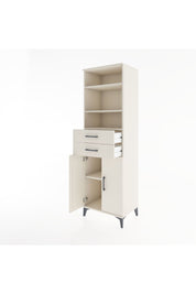 Hyperion Dolap 4 Raflı 2 Çekmeceli 2 Kapaklı 60x44x195 Aytaşı-Aytaşı
