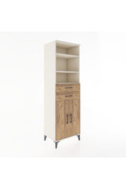Hyperion Dolap 4 Raflı 2 Çekmeceli 2 Kapaklı 60x44x195 Aytaşı-Çam