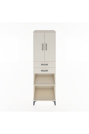 Hyperion Dolap 4 Raflı 2 Çekmeceli 2 Kapaklı 60x44x195 Aytaşı-Aytaşı