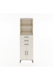 Hyperion Dolap 3 Raflı 3 Çekmeceli 2 Kapaklı 60x44x195 Aytaşı-Aytaşı