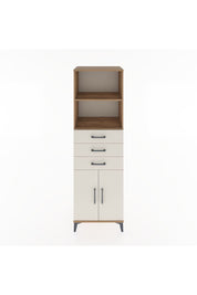 Hyperion Dolap 3 Raflı 3 Çekmeceli 2 Kapaklı 60x44x195 Çam-Aytaşı