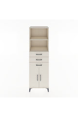 Hyperion Dolap 3 Raflı 3 Çekmeceli 2 Kapaklı 60x44x195