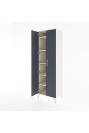 Hyperion Dolap 5 Raflı 2 Kapaklı 60x44x195 Aytaşı-Antrasit