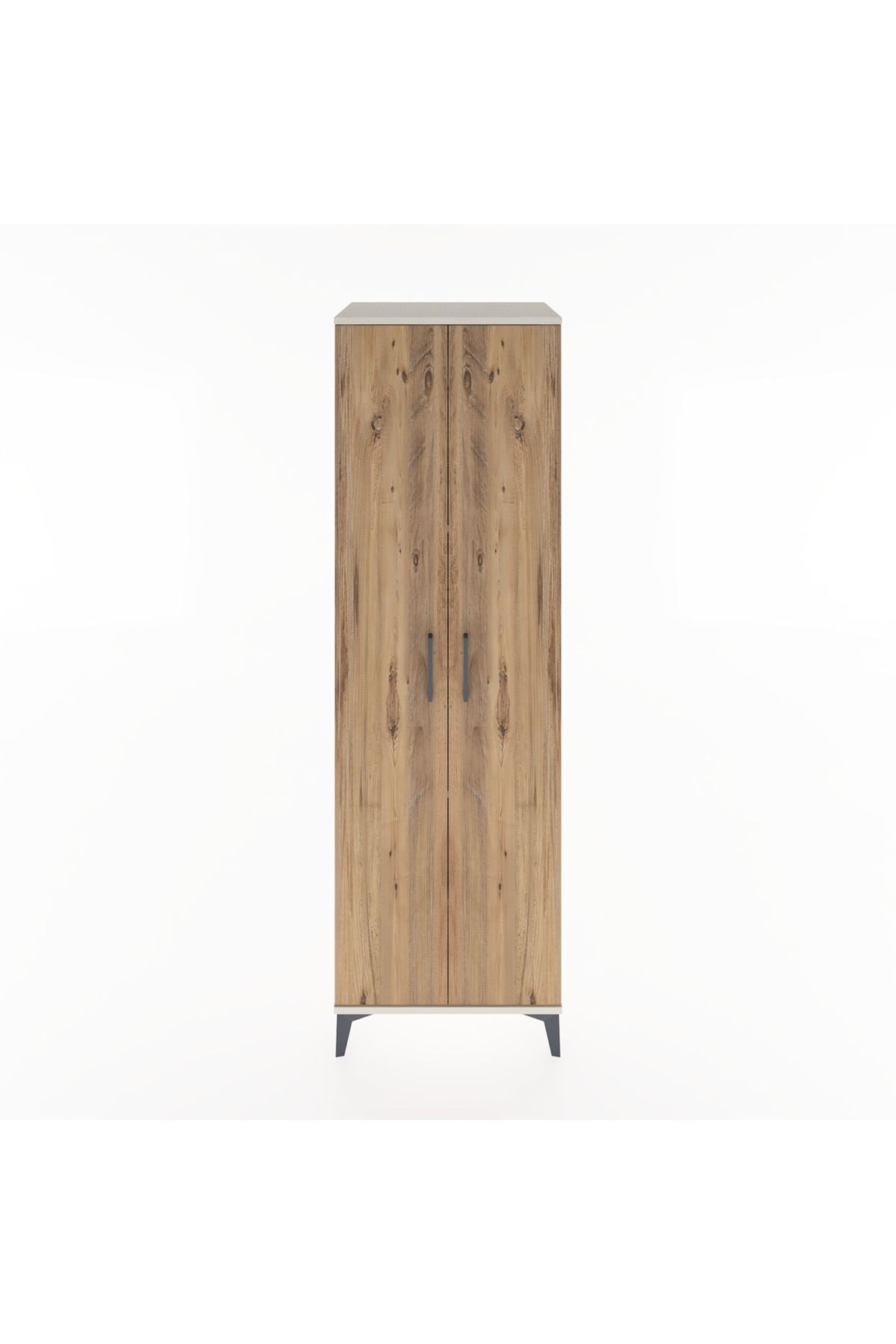 Hyperion Dolap 5 Raflı 2 Kapaklı 60x44x195 Aytaşı-Çam