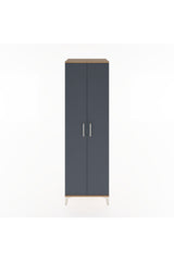 Hyperion Dolap 5 Raflı 2 Kapaklı 60x44x195