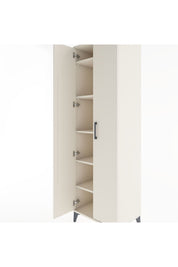 Hyperion Dolap 5 Raflı 2 Kapaklı 60x44x195 Aytaşı-Aytaşı