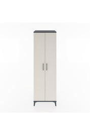 Hyperion Dolap 5 Raflı 2 Kapaklı 60x44x195 Antrasit-Aytaşı