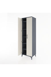 Hyperion Dolap 5 Raflı 2 Kapaklı 60x44x195 Antrasit-Aytaşı