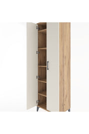 Hyperion Dolap 5 Raflı 2 Kapaklı 60x44x195 Çam-Aytaşı