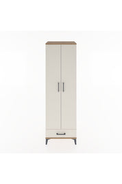 Hyperion Dolap 3 Raflı Tek Çekmeceli Tek Askılı 60x44x195 Çam-Aytaşı