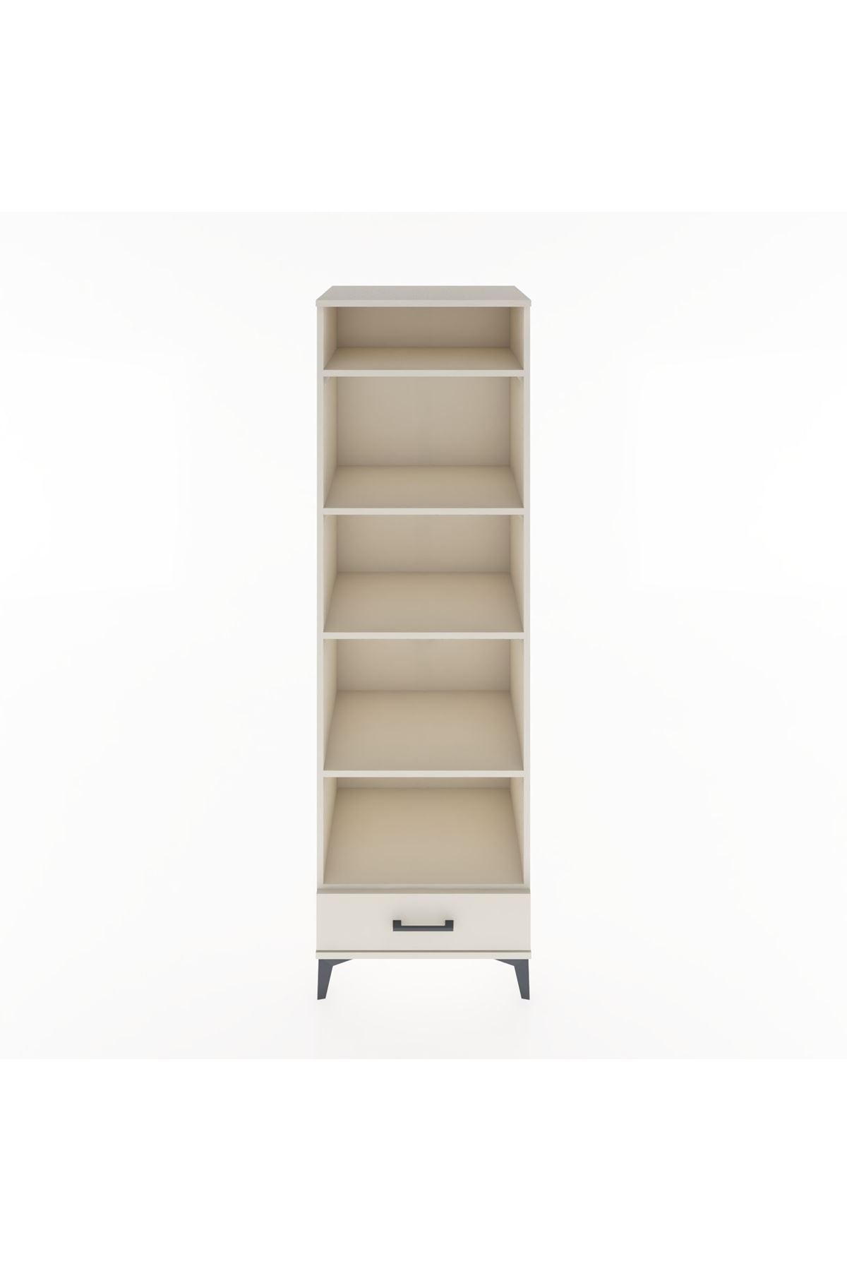 Hyperion Dolap 5 Raflı Tek Çekmeceli 60x44x195 Aytaşı-Aytaşı